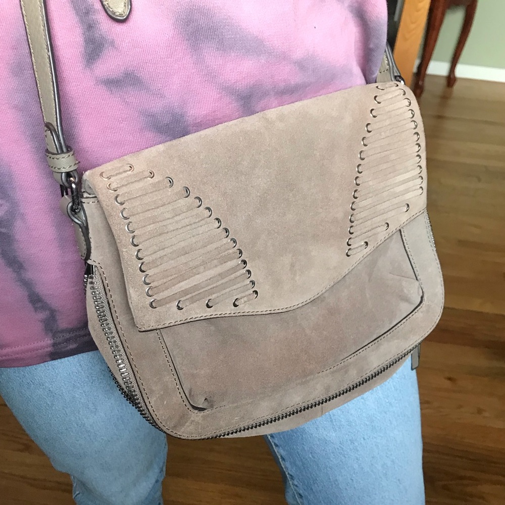 Vince Camuto Crossbody Bag - Beige/Brown